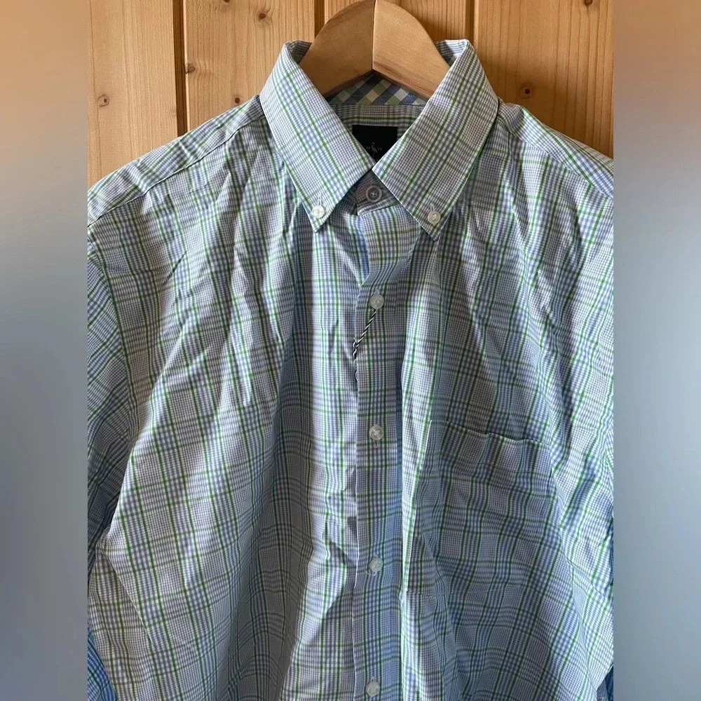 NWT Tailorbyrd Men’s Dress Shirt- Size M - Picture 3 of 7